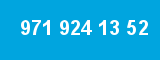 971 924 13 52 971 924 13 52
